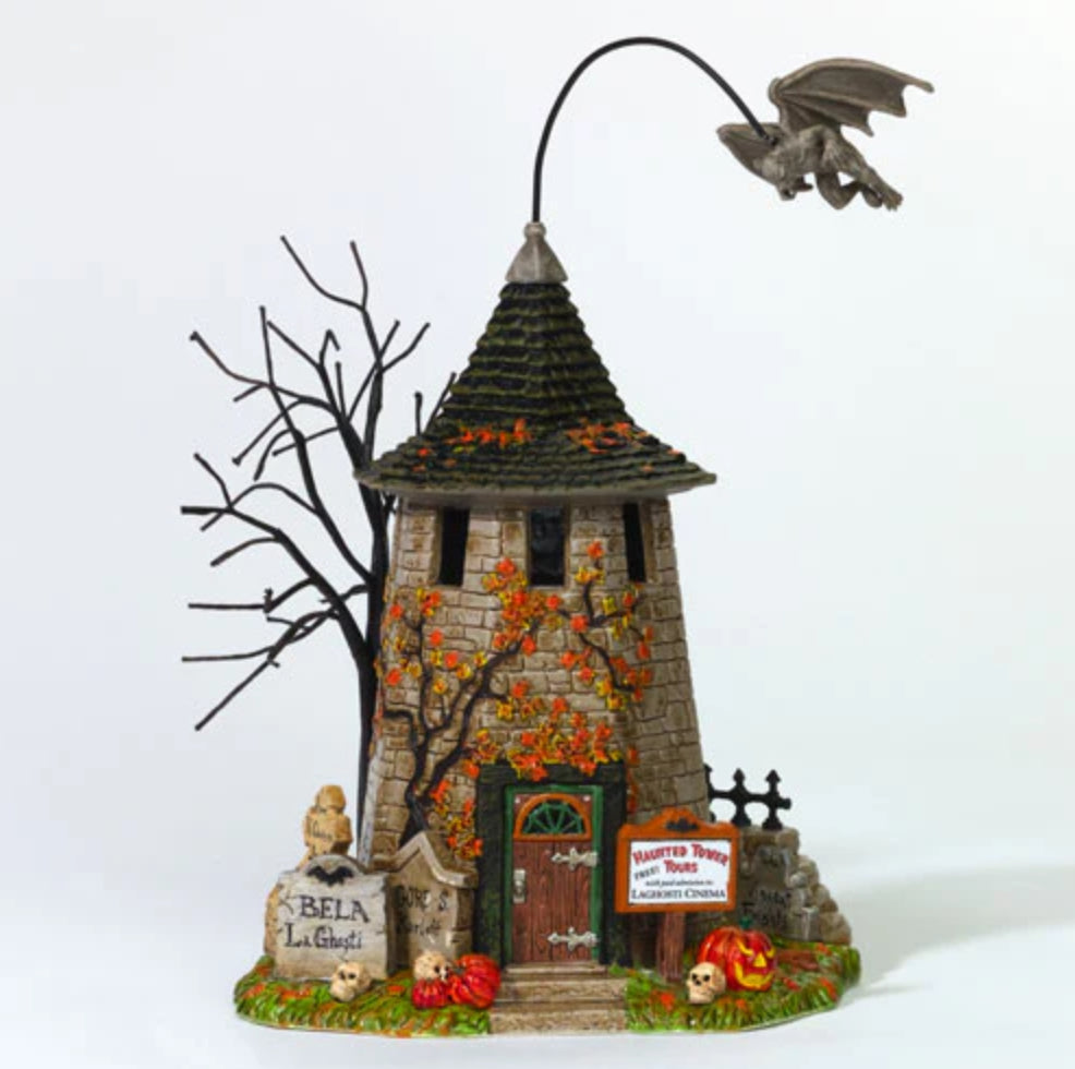 Department 56 - Snow Village Halloween - Haunted Tower Tours