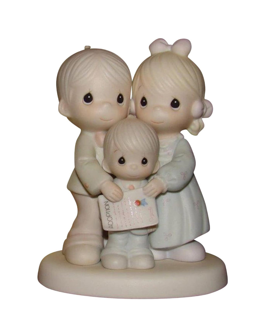 God Bless The Day We Found You (Boy) - Precious Moments Figurine 100153