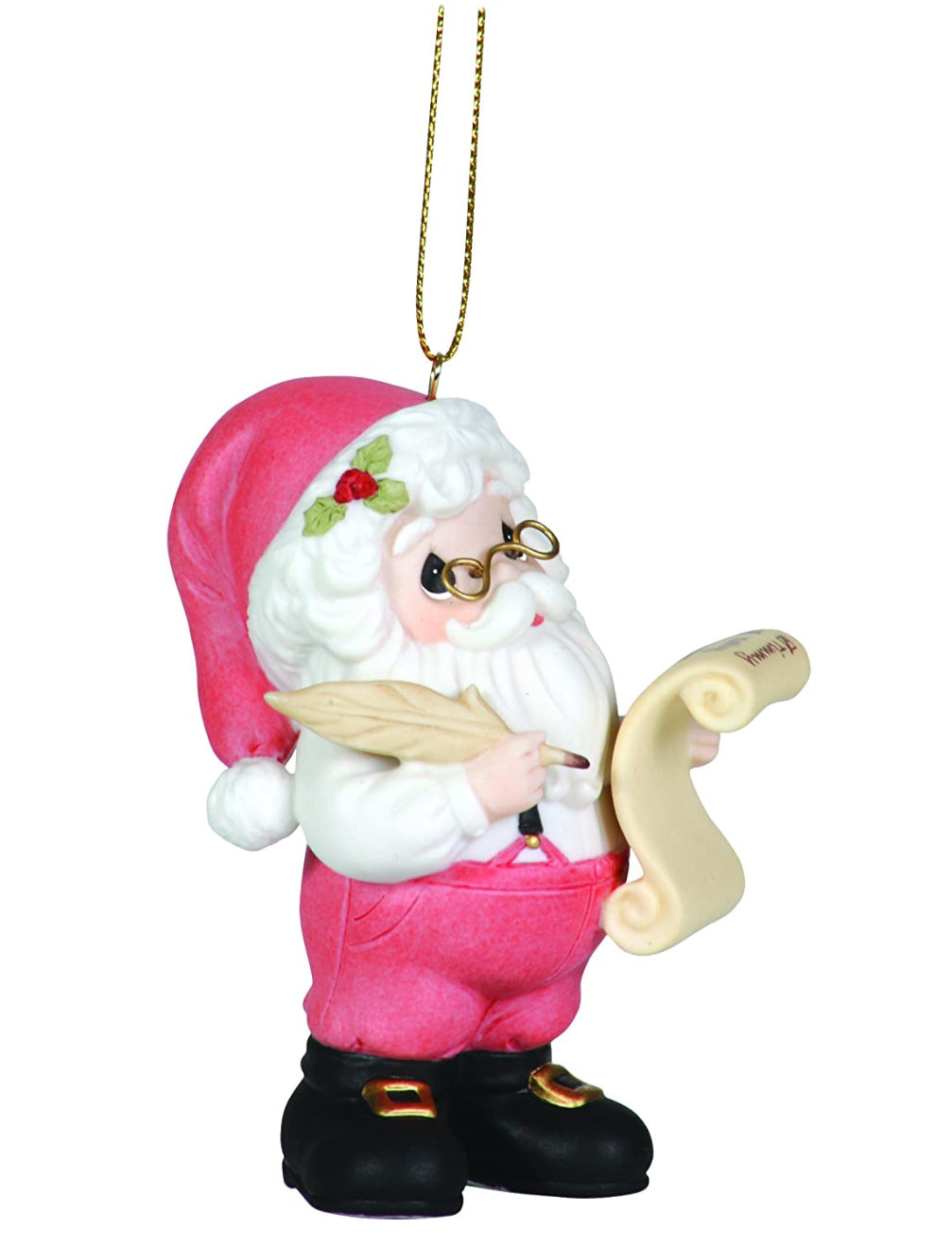 He's Making A List - Precious Moment Ornament
