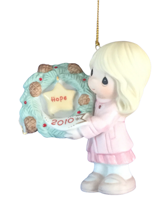 My Hope Is In You - 2010 Dated Annual Precious Moment Ornament