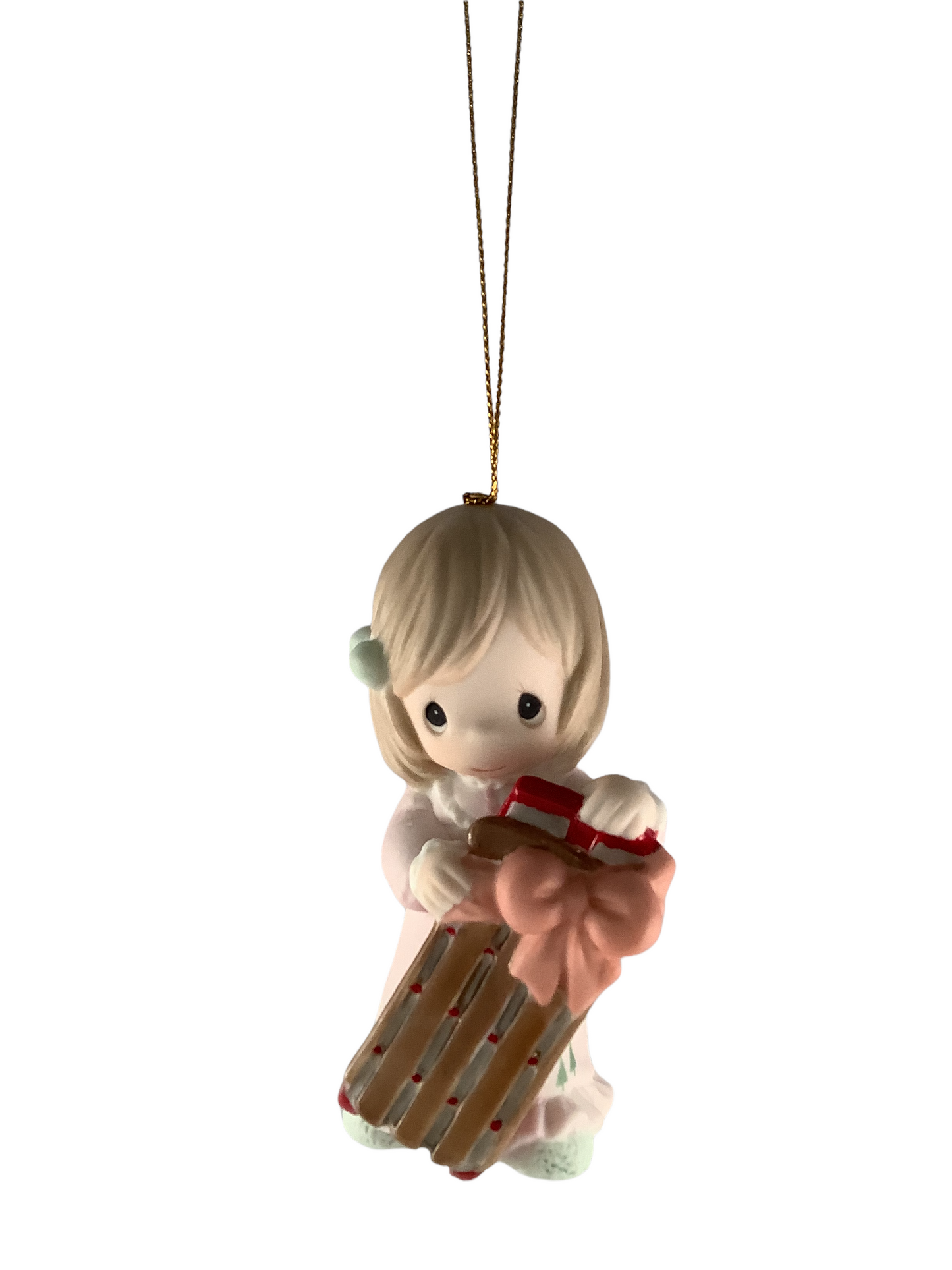 May Your Christmas Bring Excitement and Joy - Precious Moment Ornament