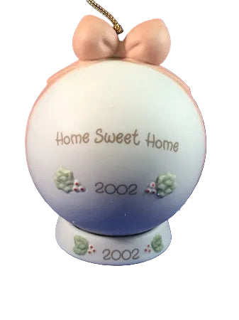 Home Sweet Home - 2002 Precious Moment Ball Ornament