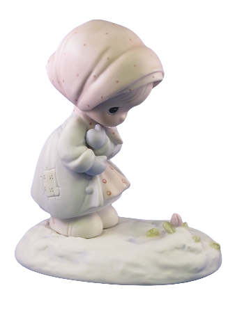 February- Precious Moment Figurine