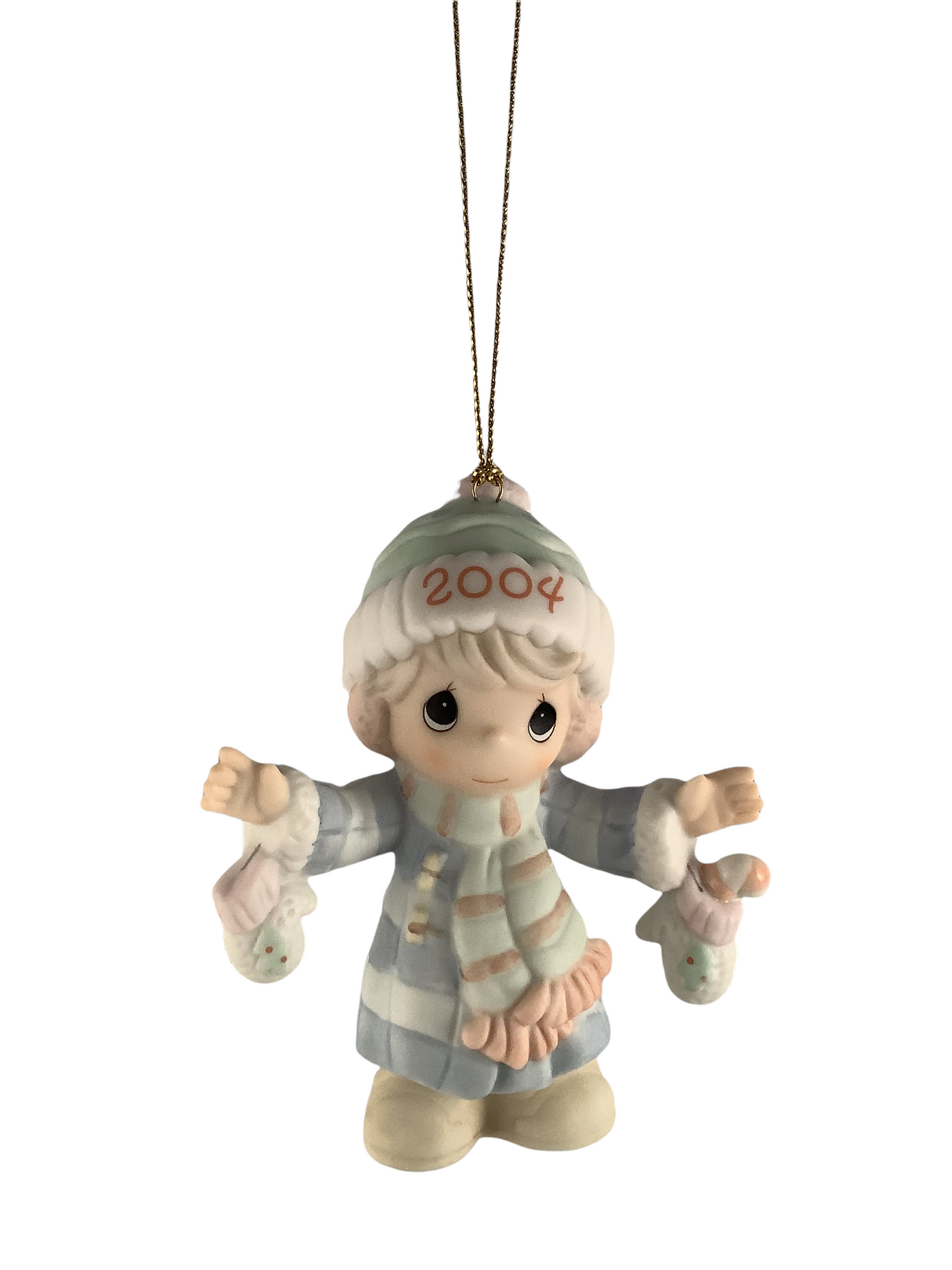 S'Mitten with the Christmas Spirit - 2004 Dated Annual Precious Moment Ornament