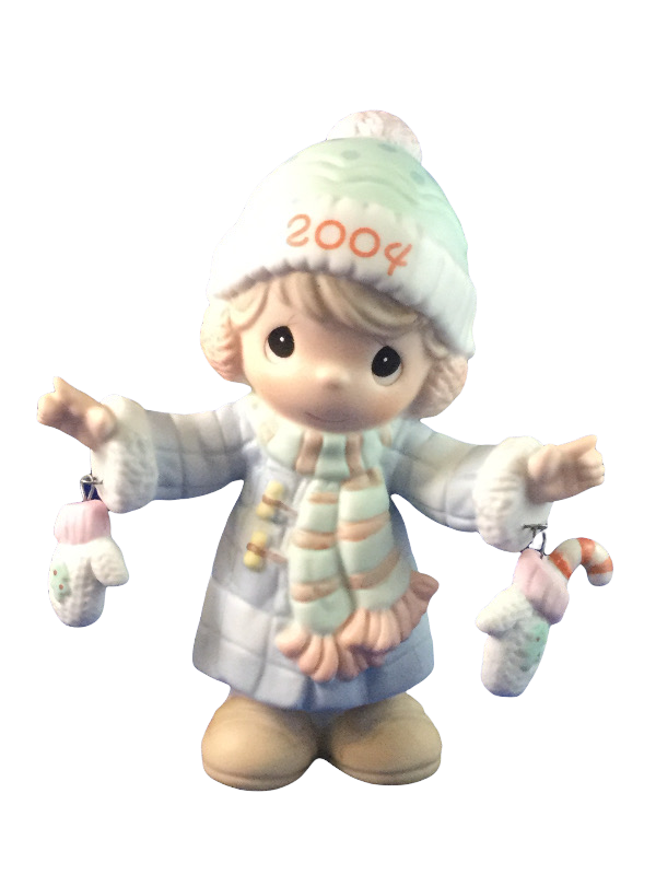 S'Mitten with the Christmas Spirit - 2004 Precious Moment Figurine
