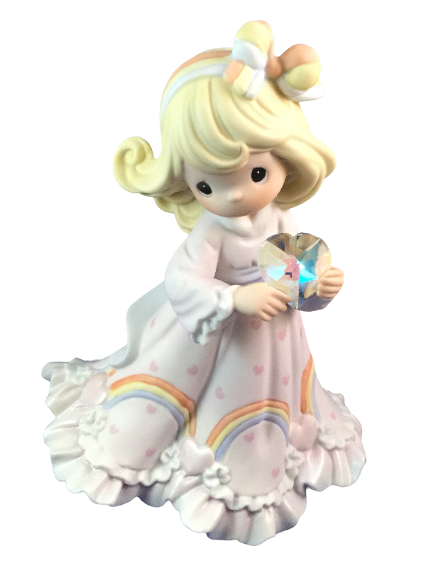 Love Is The Color Of Rainbows - Precious Moment Figurine