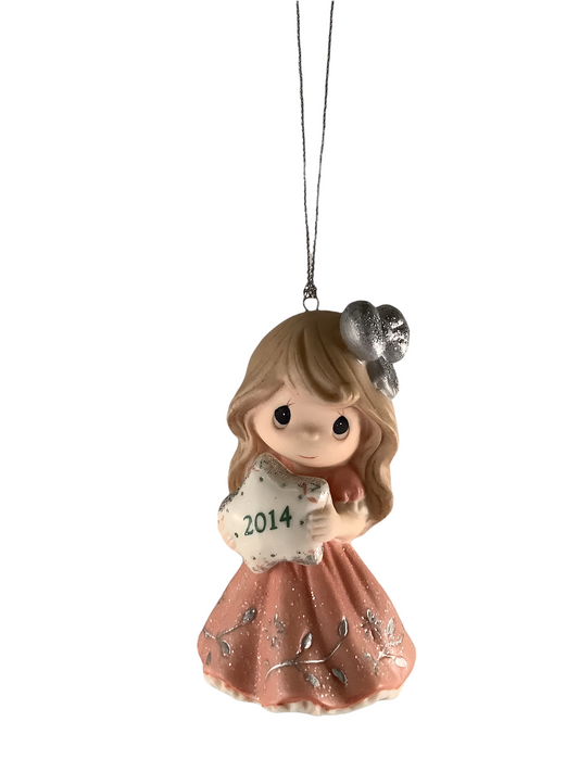 May Your Holiday Sparkle - 2014 Dated Annual Precious Moment Ornament