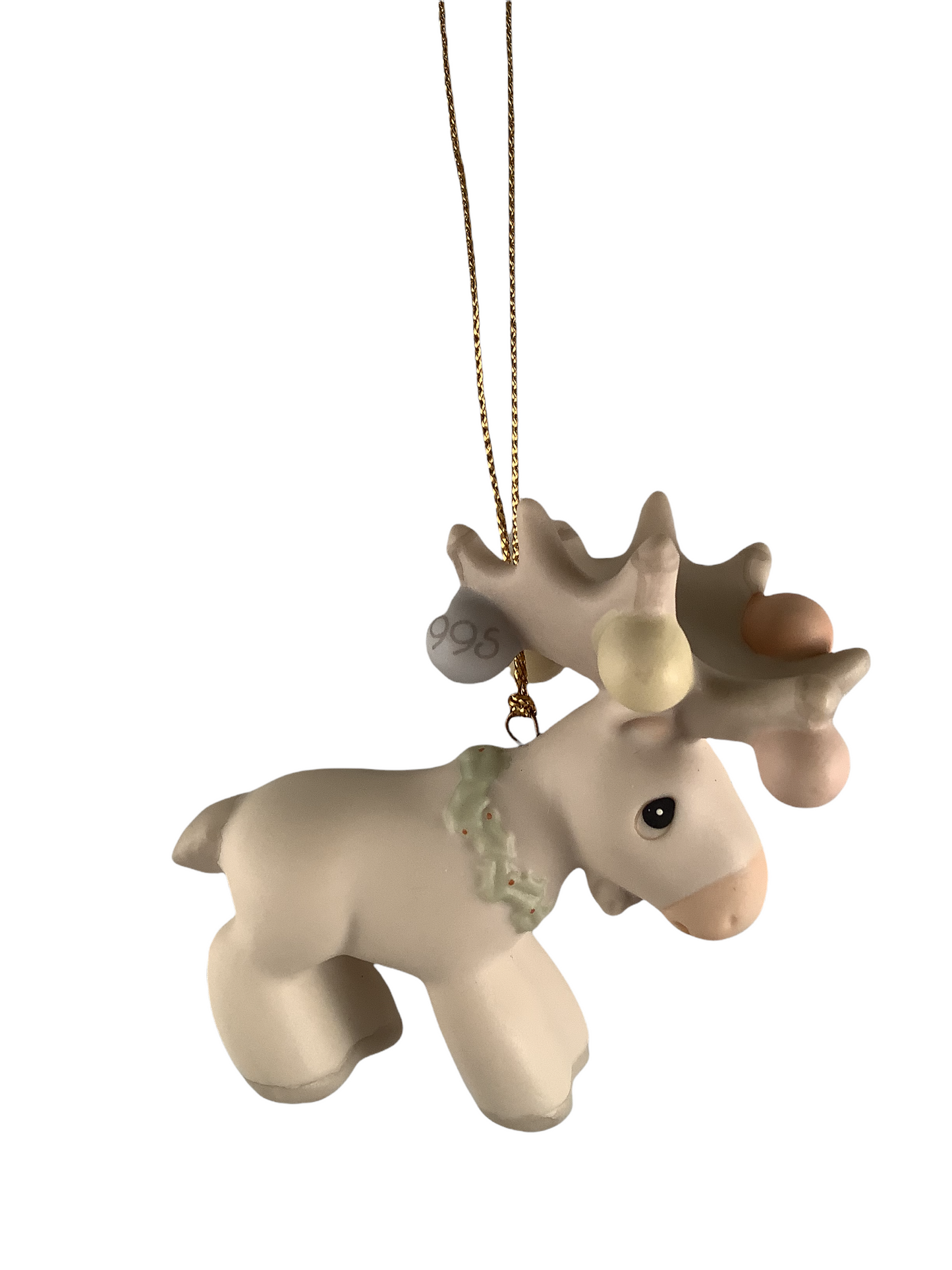 Merry Chrismoose - 1995 Dated Annual Precious Moment Ornament