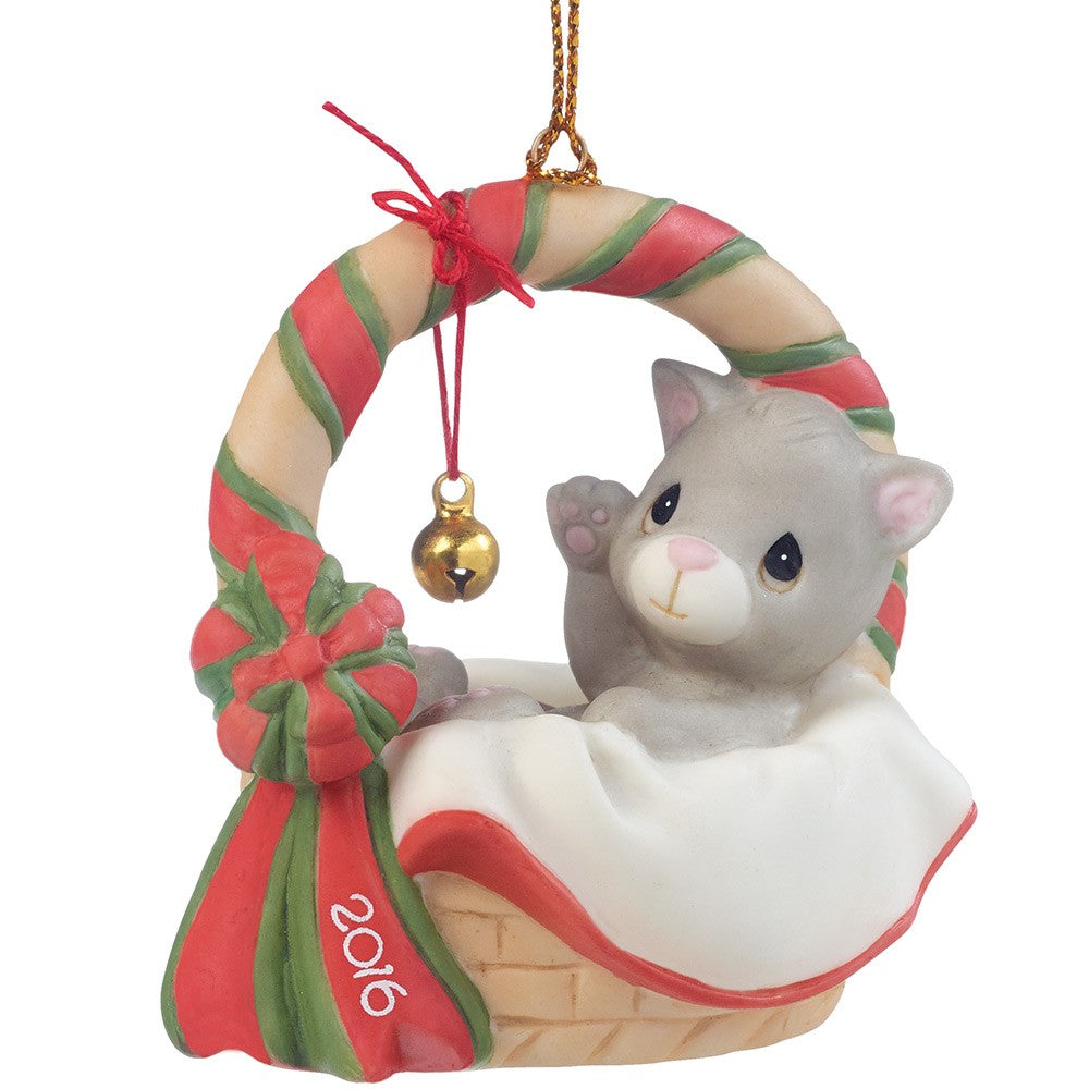 Meowie Christmas - Dated Annual 2016 Precious Moment Ornament