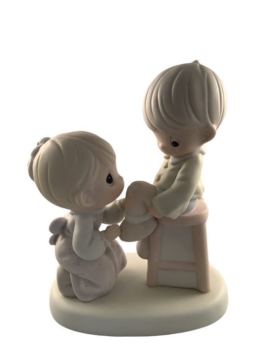 You Are Always There For Me (Mom and Son) - Precious Moment Figurine