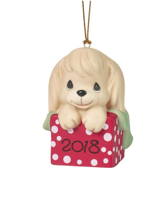 Have A Paw-fect Christmas - 2018 Dated Annual Precious Moment Ornament