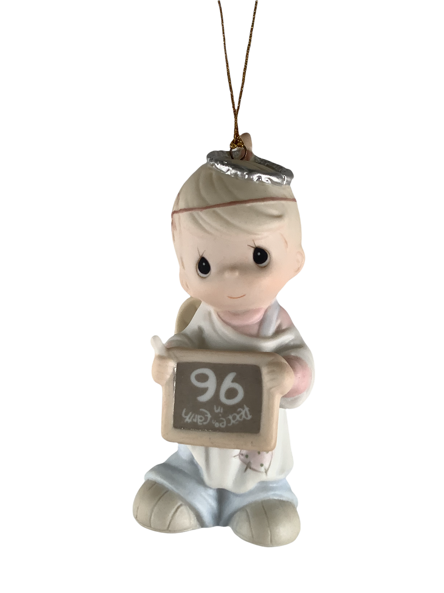 Peace On Earth...Anyway - 1996 Dated Annual Precious Moment Ornament