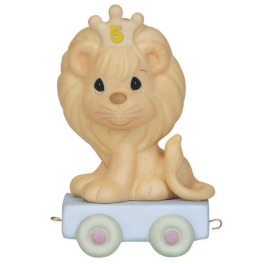 This Day Is Something To Roar About (Age 5) - Precious Moment Figurine