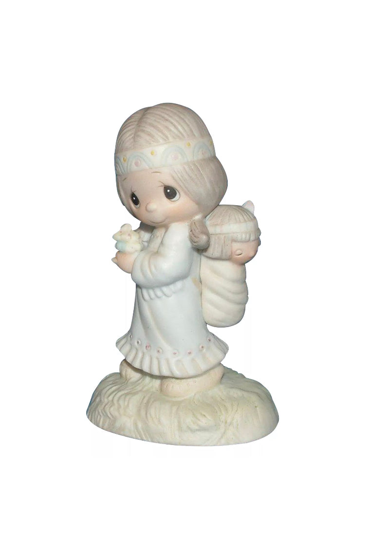 His Burden Is Light - Precious Moment Figurine E1380G