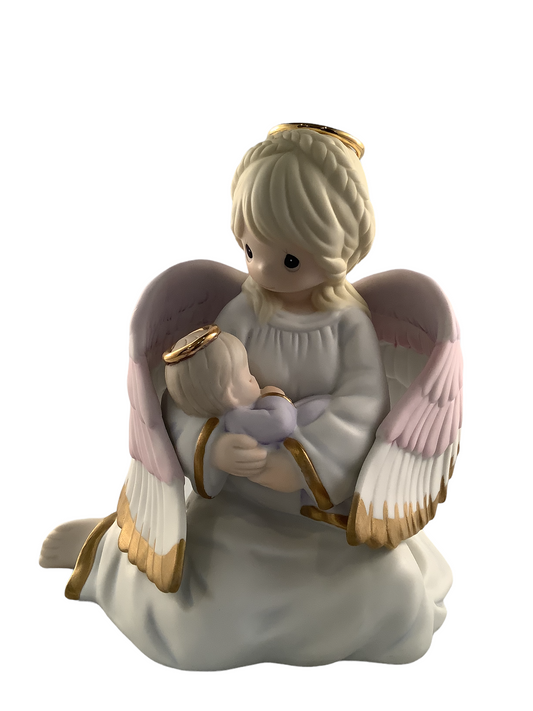 Angels Keep While Shepherds Sleep - Precious Moment Figurine