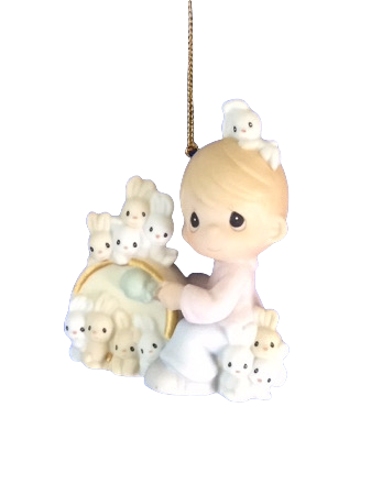 12 Days of Christmas #12 - Twelve Drummers Drumming Up Fun - Precious Moment Ornament