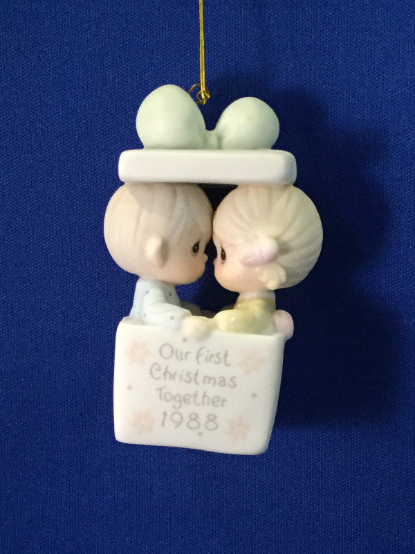 Our First Christmas Together 1988 - Precious Moment Ornament
