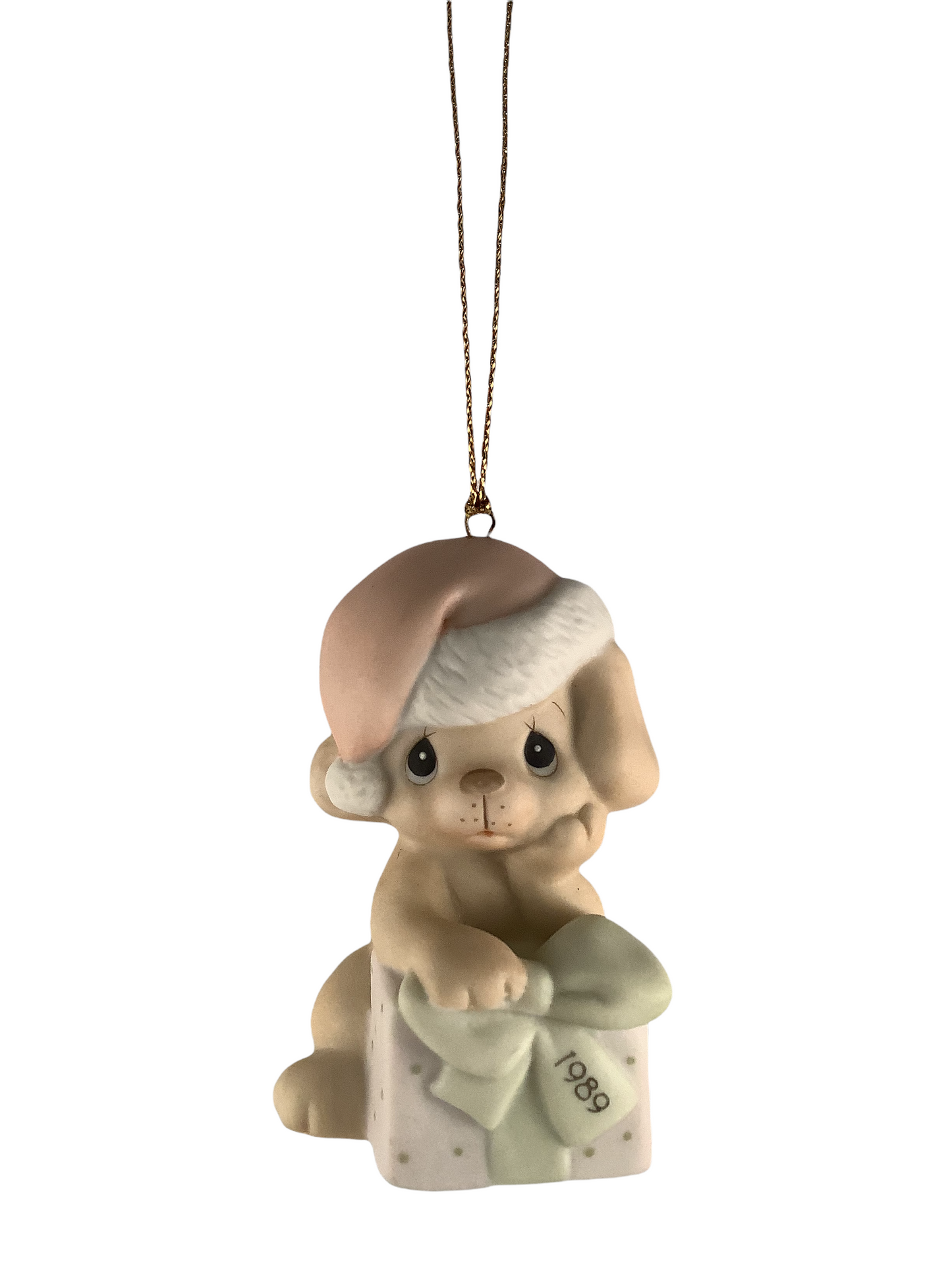Christmas Is Ruff Without You - 1989 Dated Annual Precious Moment Ornament
