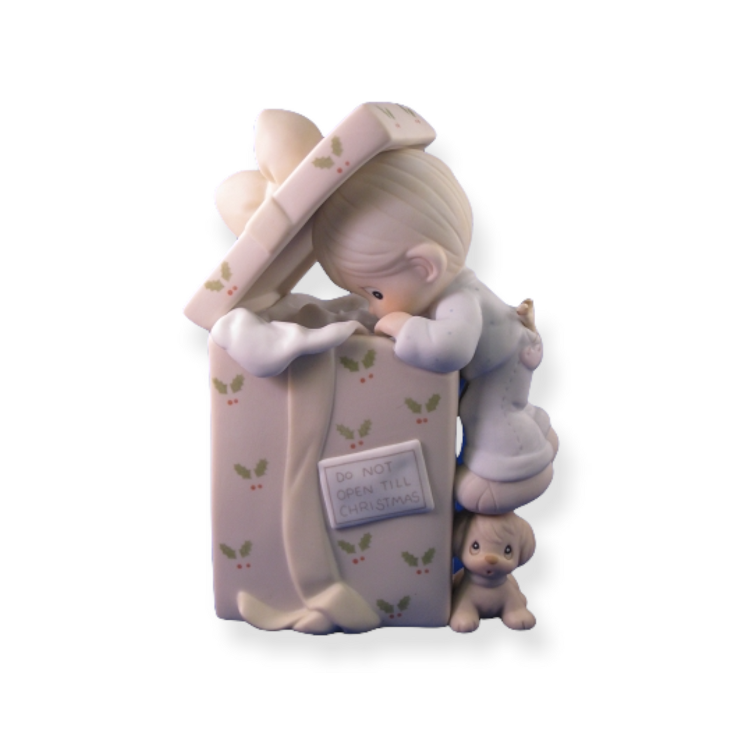Do Not Open Until Christmas (Musical) - Precious Moment Figurine