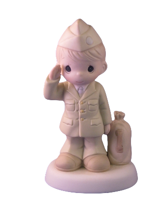 Bless Those Who Serve Their Country - Army - Precious Moment Figurine