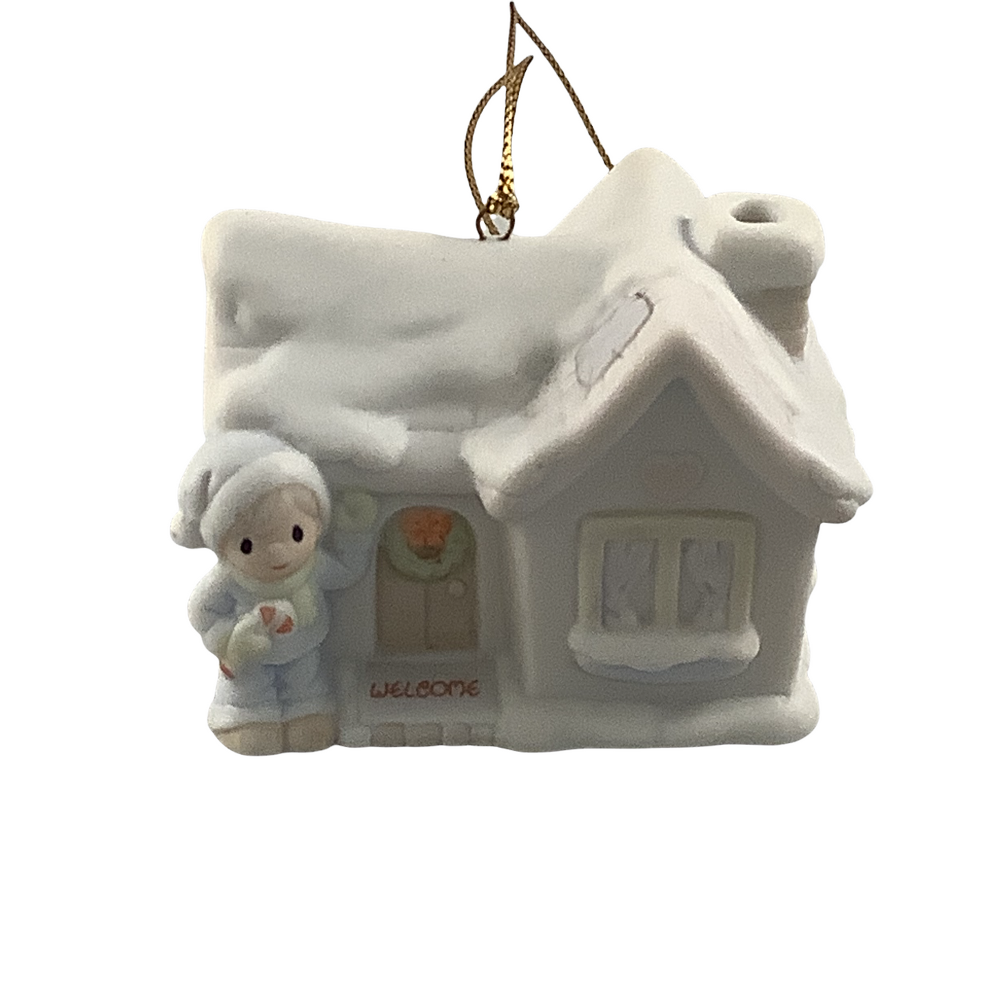 Sugar Town Sam's House- Porcelain Ornament