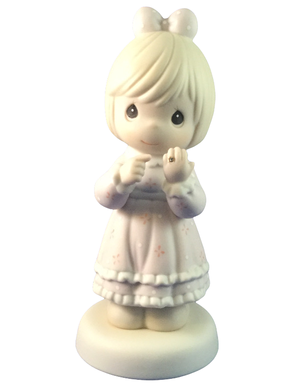 I Still Do (Girl)- Precious Moment Figurine