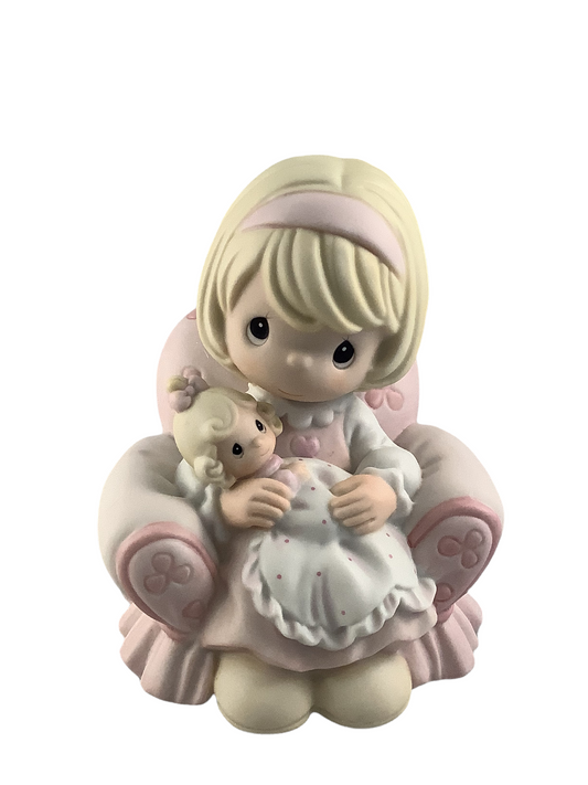 You Must Be Tickled Pink - Precious Moment Figurine