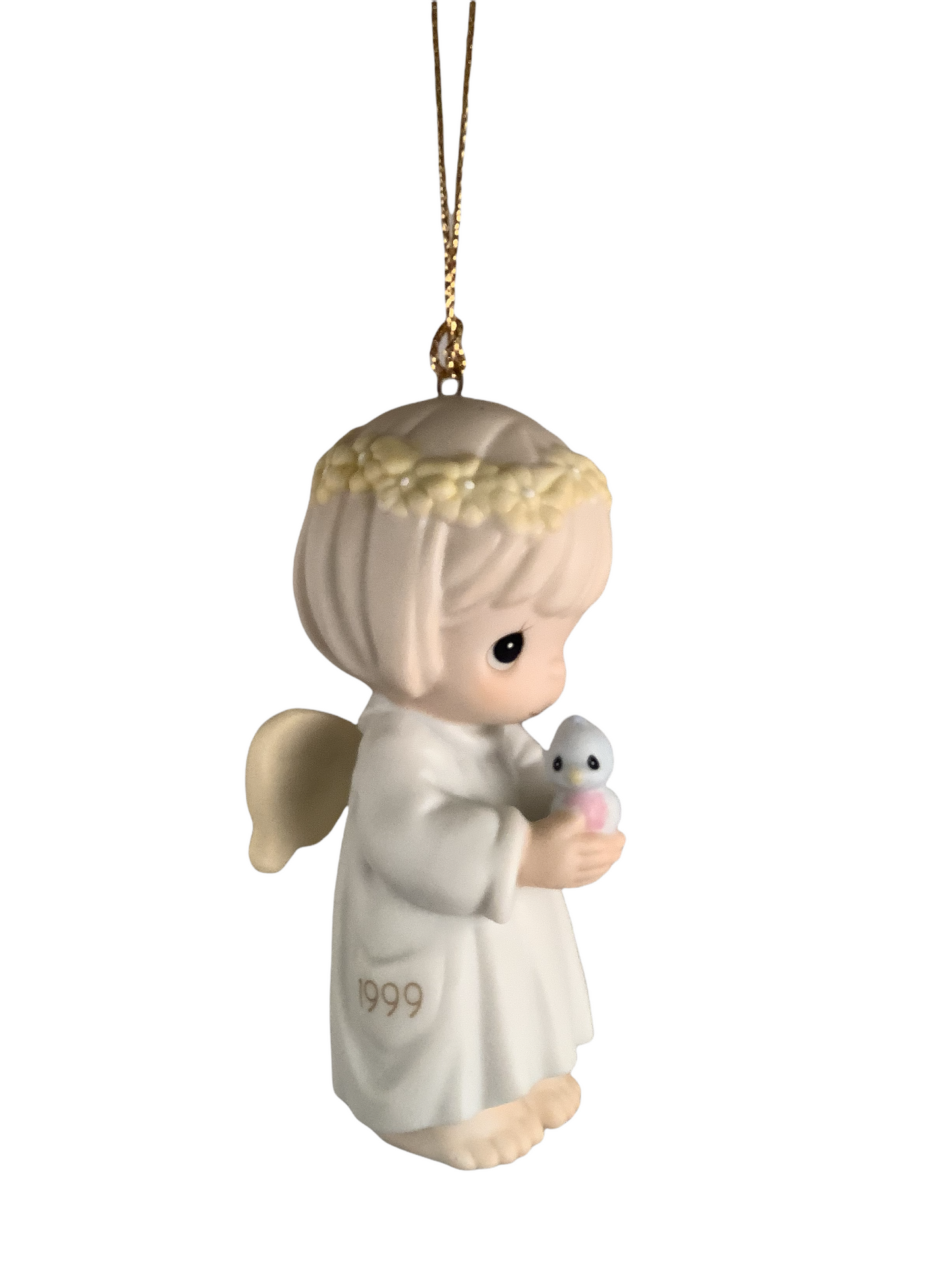 May Your Wishes For Peace Take Wing- 1999 Dated Precious Moment Ornament