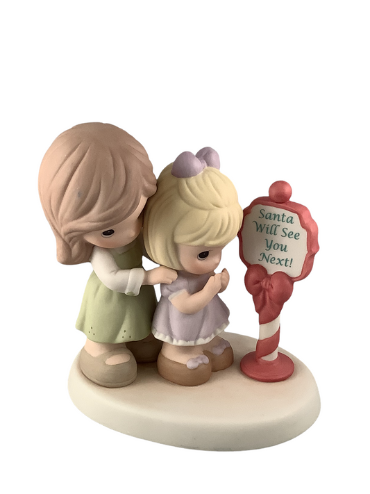 May All Of Your Holiday Wishes Come True - Precious Moment Figurine