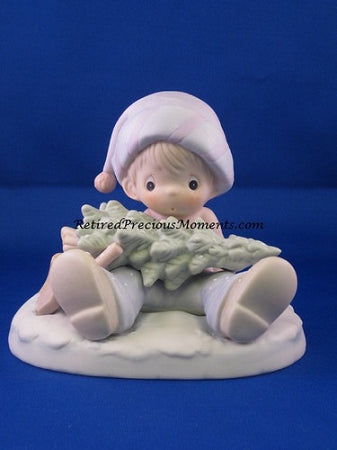 Don't Let The Holidays Get You Down - Precious Moment Figurine