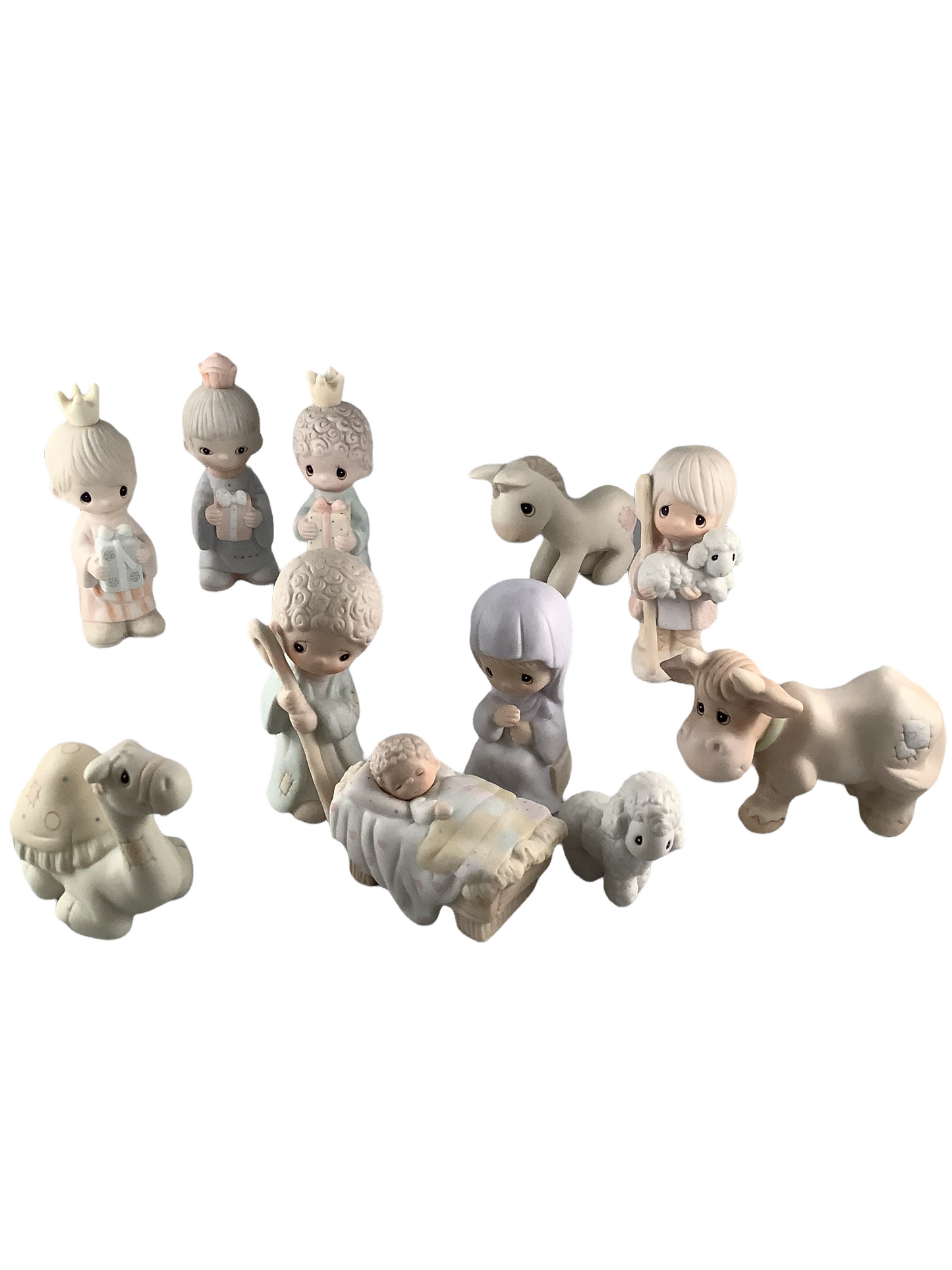Come Let Us Adore Him - Precious Moments (Mini Nativity) 11pc Set