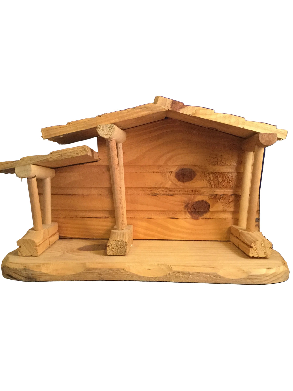 Wooden Creche for Mini Nativity