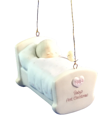 Baby's First Christmas 1984 (Blessed Are The Pure In Heart) - Precious Moment Ornament