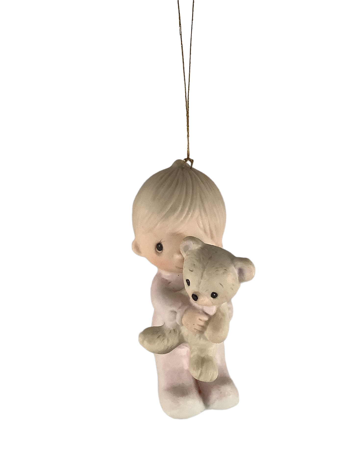Baby's First Christmas (Boy) - Precious Moment Ornament 
