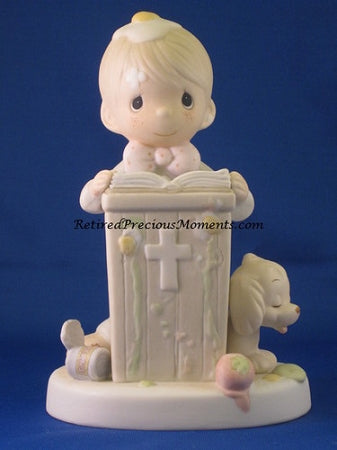If God Be For Us, Who Can Be Against Us - Precious Moment Figurine