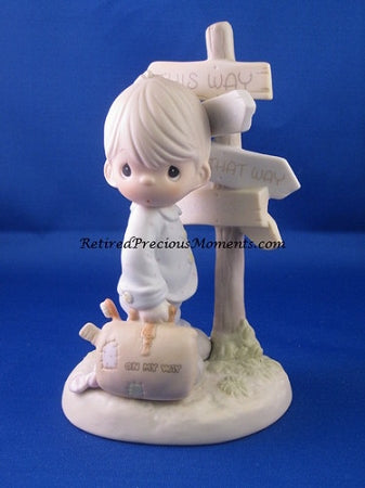 Jesus Is The Only Way - Precious Moment Figurine