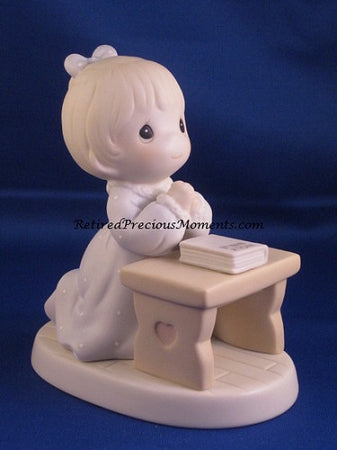 Lord Teach Us To Pray - Precious Moment Figurine
