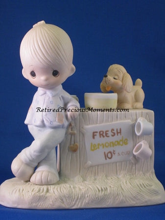 Thank You For Coming To My Ade - Precious Moment Figurine