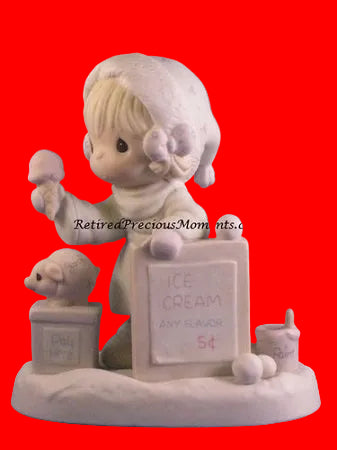 Wishing You A Yummy Christmas - Precious Moment Figurine