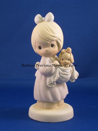 You Can Always Bring A Friend - Precious Moment Figurine
