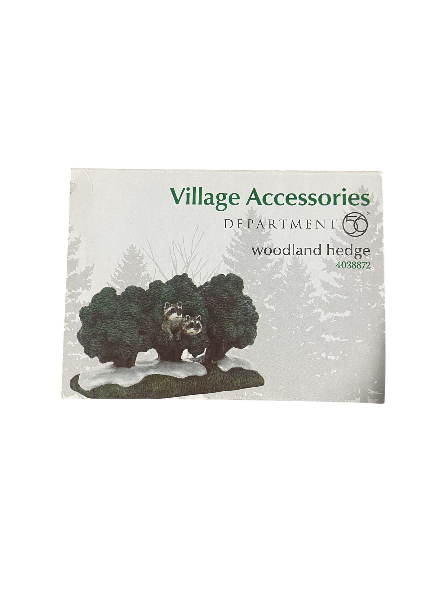 Department 56 - Village Accessories - Woodland Hedge