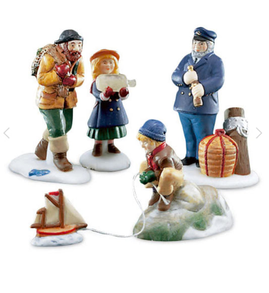 Department 56 - New England Village - Sea Captain And His Mates