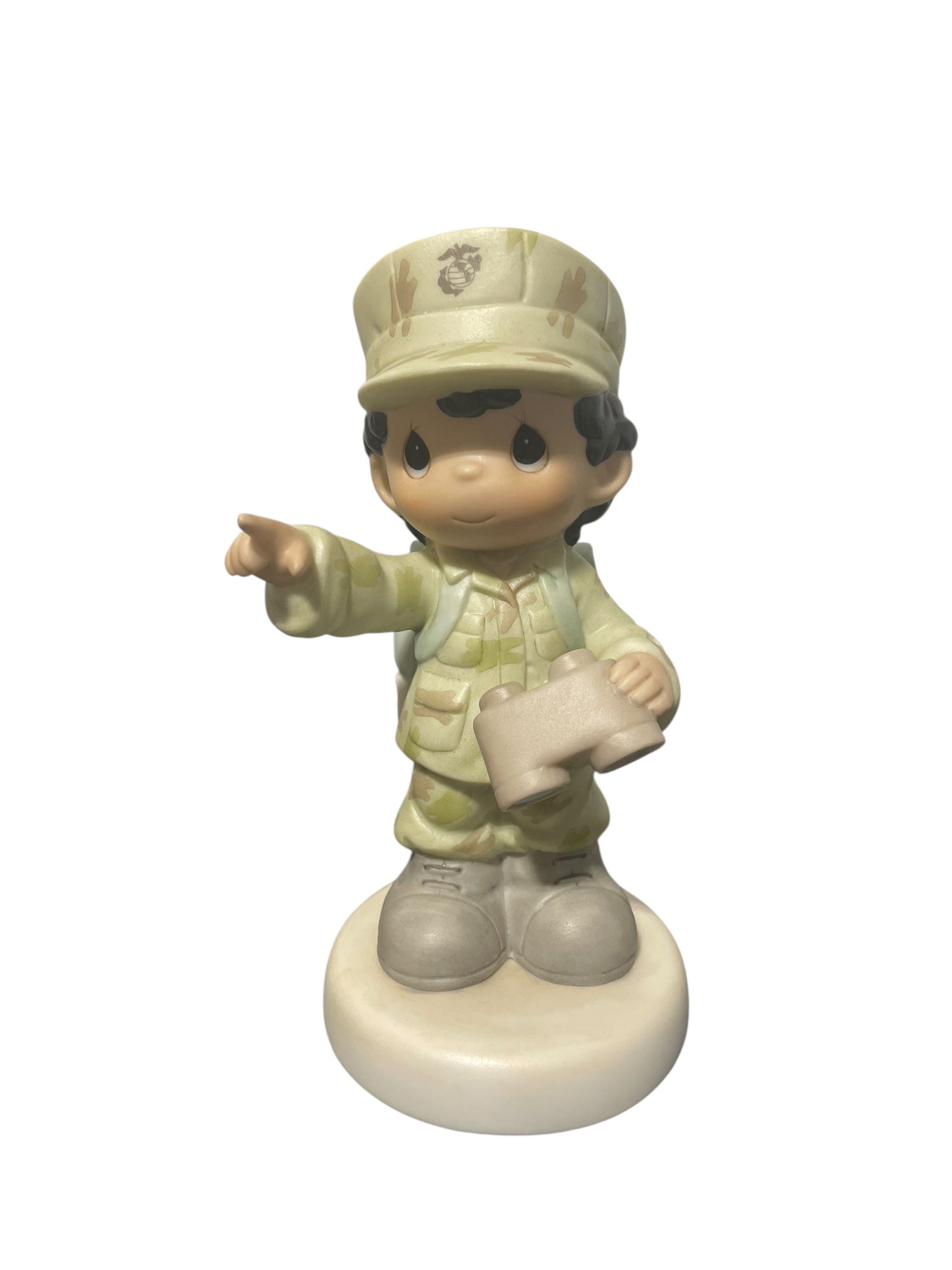 I'm Proud To Be An American  - Marine - Precious Moment Figurine