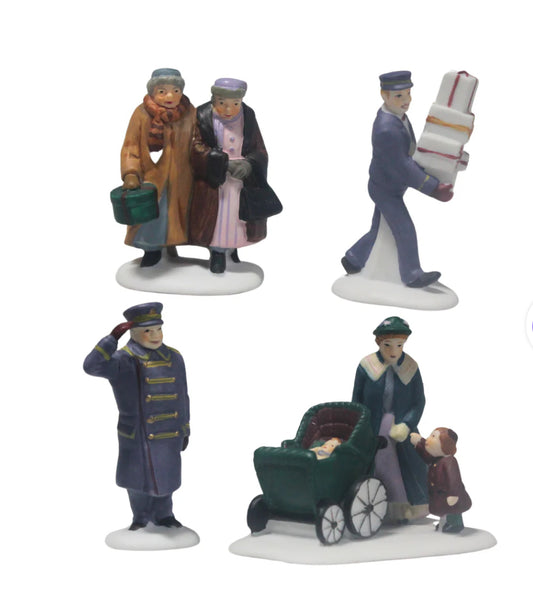 Department 56 - Christmas In The City - Busy Sidewalks