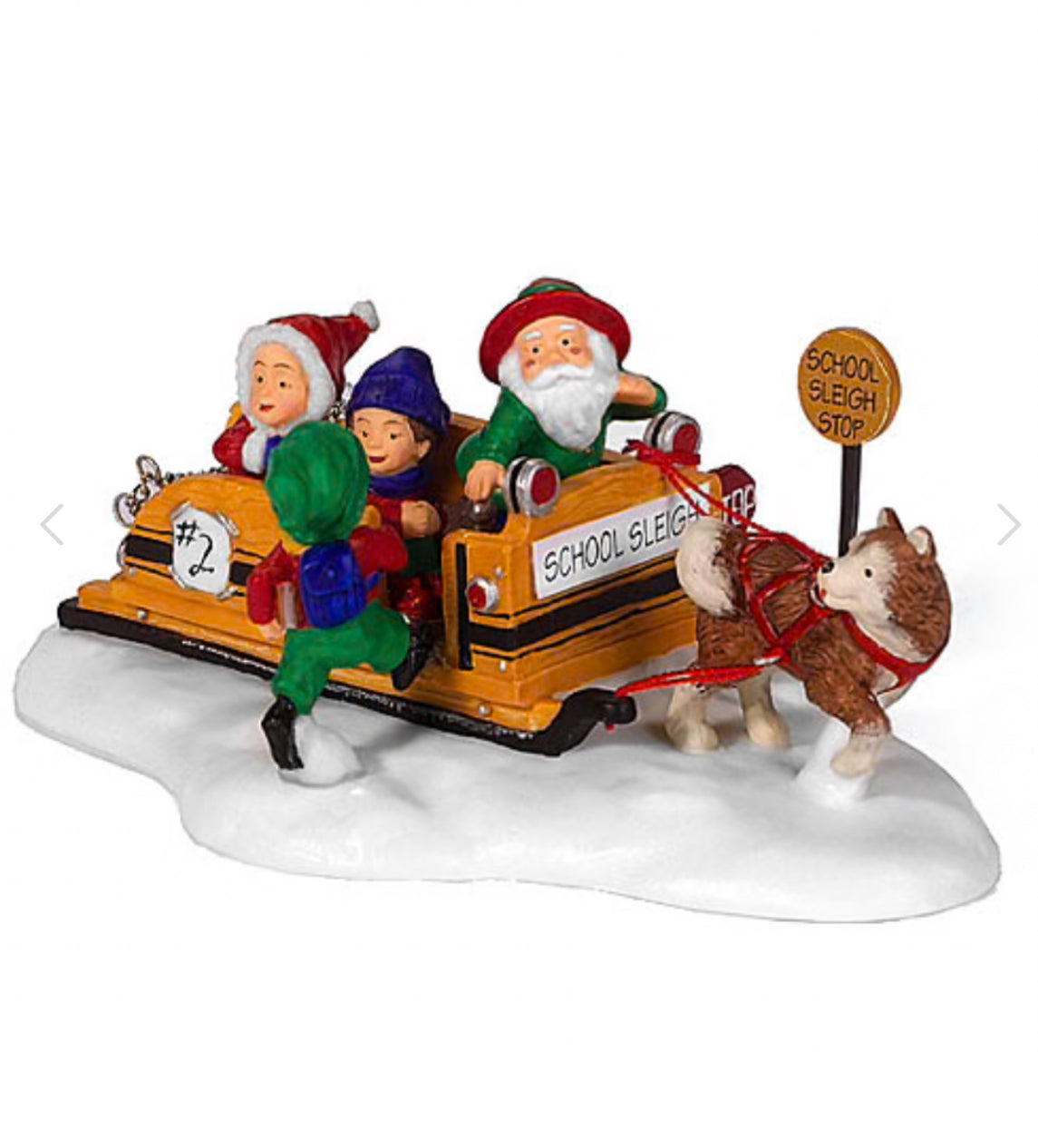 Department 56 - North Pole Village - School Sleigh Express