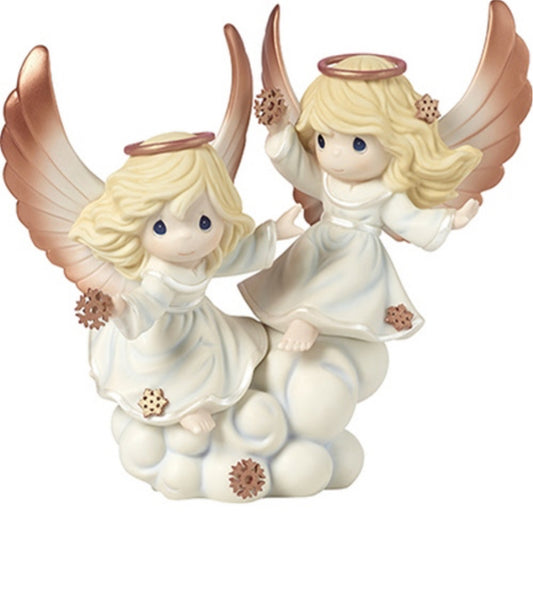 If Snowflakes Were Blessings I'd Send You A Blizzard - Precious Moments Figurine 191013