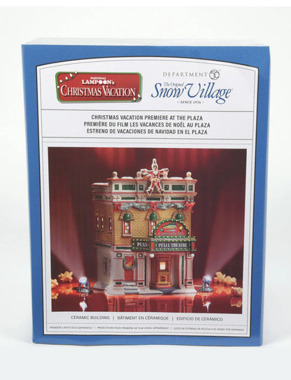 Department 56 - Snow Village - Christmas Vacation Premiere At The Plaza