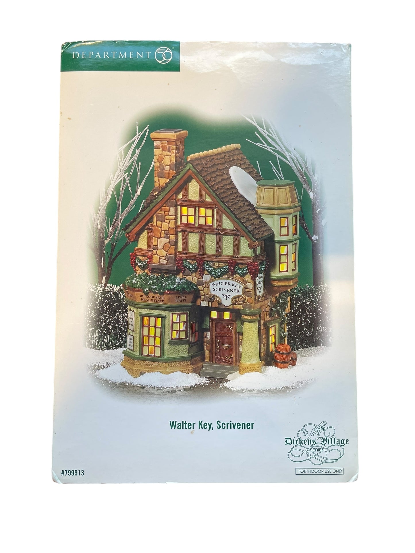 Department 56 - Dickens Village - Walter Key Scrivener