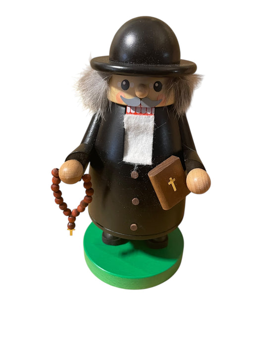 Richard Glasser 8" Nutcracker Erzgebirgische Volkskunst - Priest