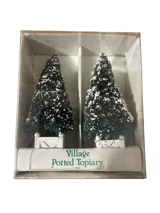 Department 56 - Village Accessories - Potted Topiary